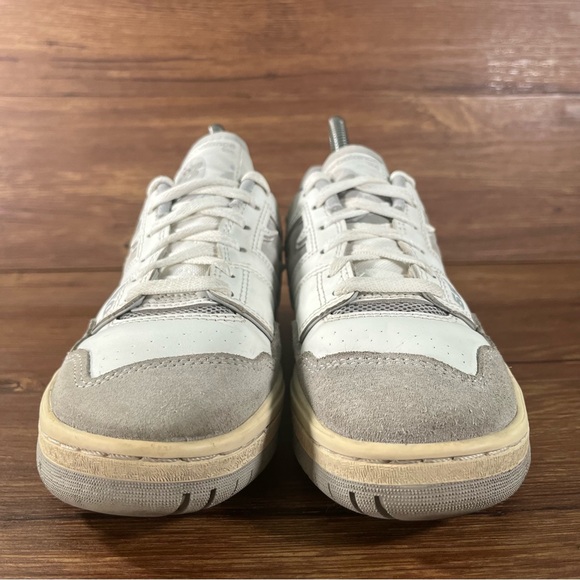New Balance 550 White Leather Low Top Sneakers Men’s Size 5.5 Shoes - Picture 6 of 11